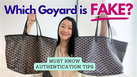 how to authenticate Goyard